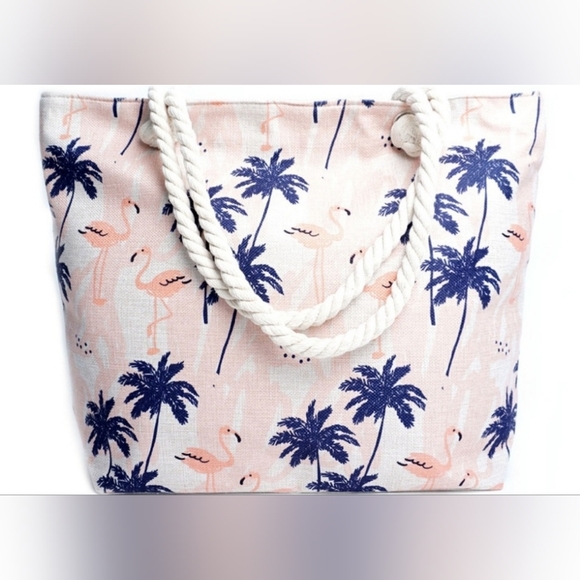Flamingo Beach bag - Picture 3 of 5
